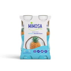 Iogurte Líquido Magro Ananás e Coco Pack 4