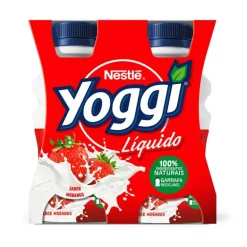 Iogurte Líquido Morango Pack 4