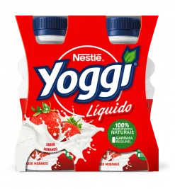 Iogurte Líquido Morango Pack 4