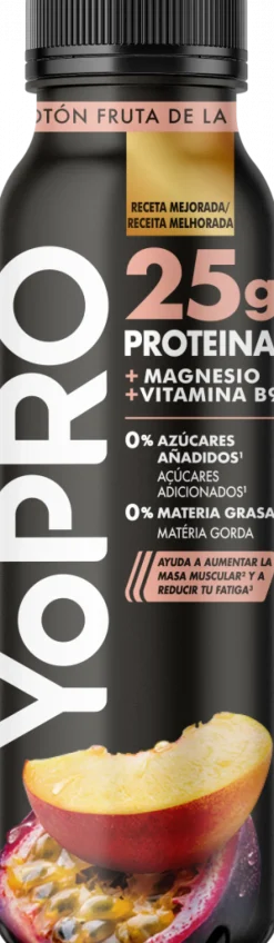 Iogurte Líquido Proteína Pêssego e Maracujá