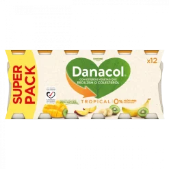 Iogurte Líquido Reduz Colesterol Tropical Pack 12