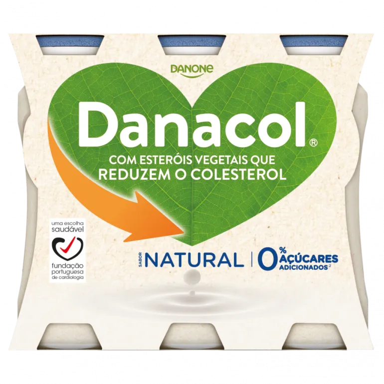 Iogurte Líquido Reduz Colesterol Natural Pack 6