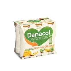 Iogurte Líquido Reduz Colesterol Tropical Pack 6
