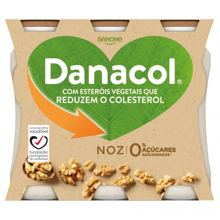 Iogurte Líquido Reduz Colesterol Noz Pack 6