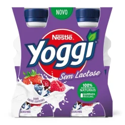 Iogurte Líquido sem Lactose Frutos Silvestres Pack 4