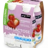 Iogurte Líquido sem Lactose Morango Pack 4
