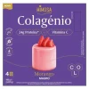 Iogurte Magro Gelatina Colagénio Morango Pack 4