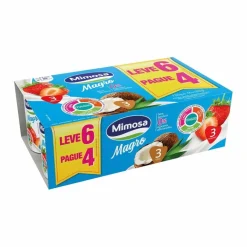 Iogurte Magro Morango / Coco Pack 6