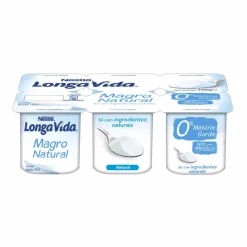 Iogurte Magro Natural Pack 6
