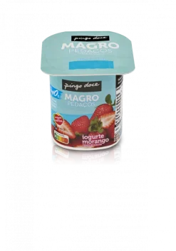 Iogurte Magro Pedaços Morango