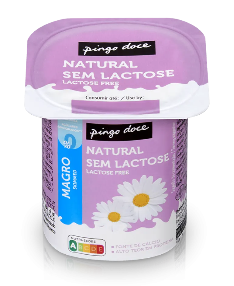 Iogurte Magro sem Lactose Natural