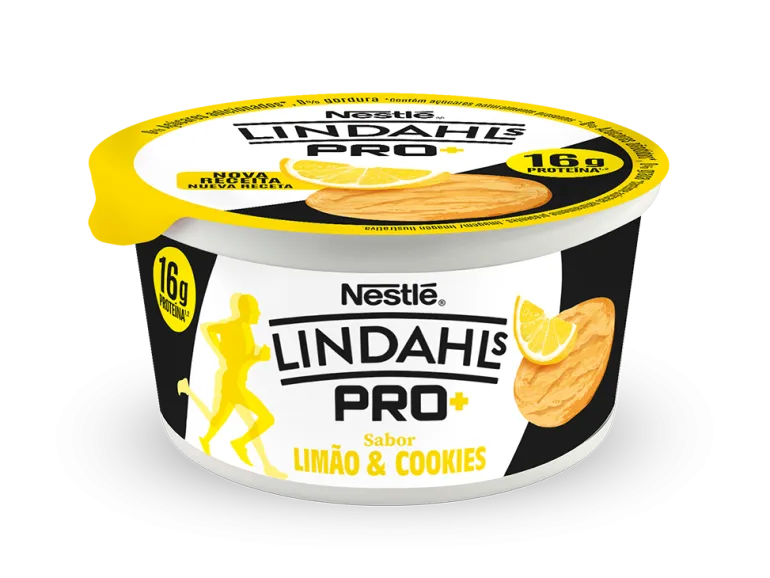 Iogurte Proteína Limão e Cookies