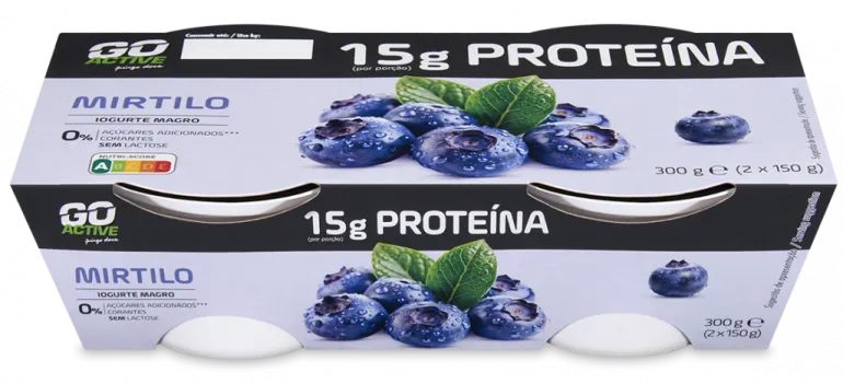 Iogurte Proteína Mirtilo Pack 2