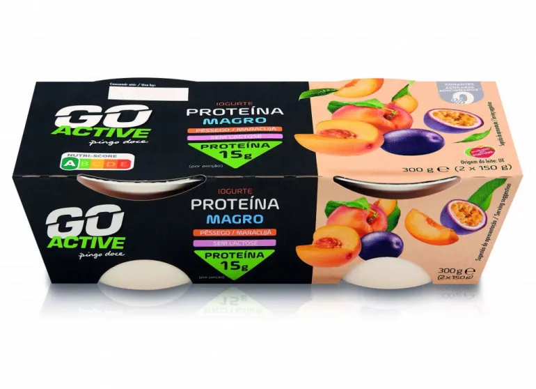 Iogurte Proteína Pêssego e Maracujá Pack 2