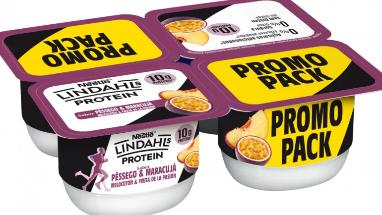 Iogurte Pêssego e Maracujá Pack 4
