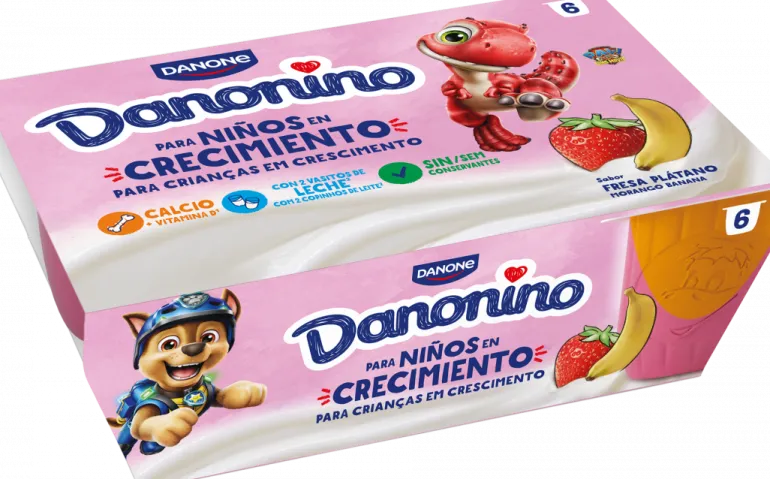 Iogurte Queijinho de Morango e Banana Pack 6