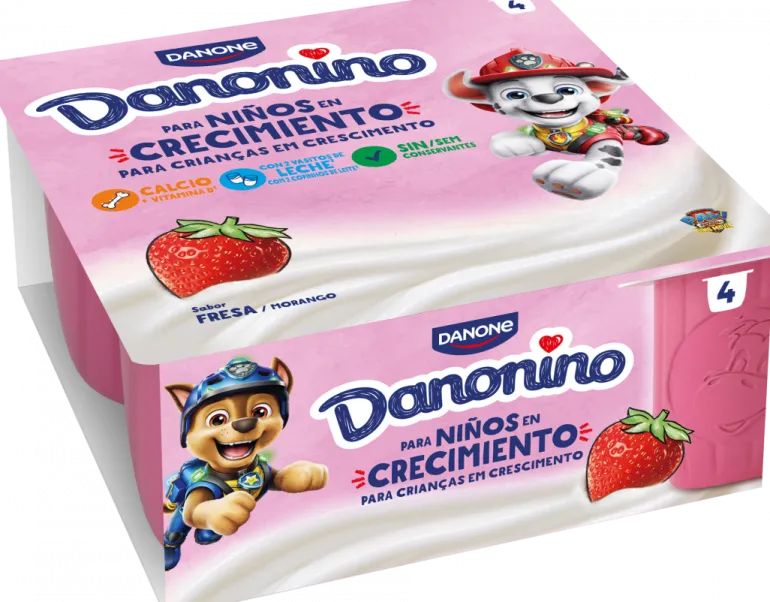 Iogurte Queijinho de Morango Pack 4