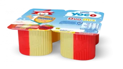 Iogurte Queijinho de Morango e Baunilha Pack 4