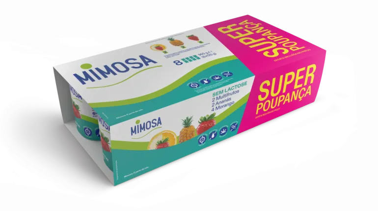 Iogurte sem Lactose Multrifrutos Pack 8