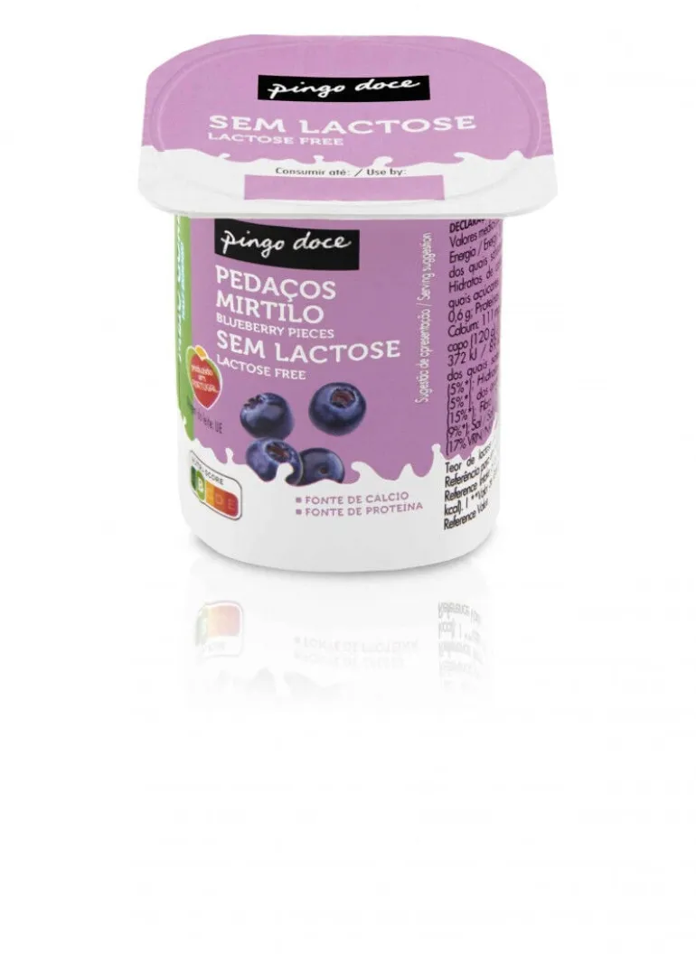 Iogurte sem Lactose Pedaços Mirtilo