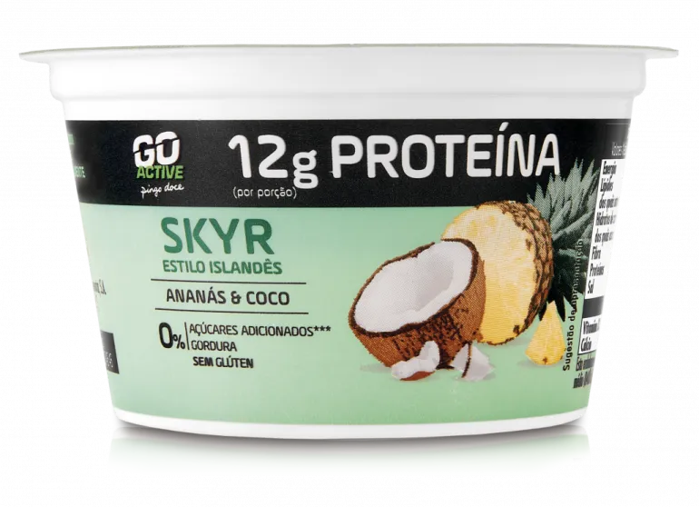 Iogurte Skyr Ananás e Coco