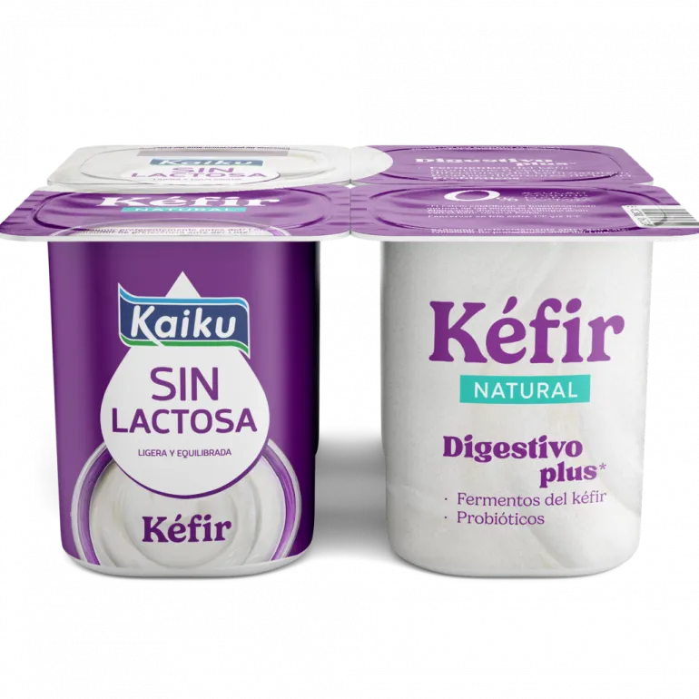 Kefir Natural sem Lactose Pack 4