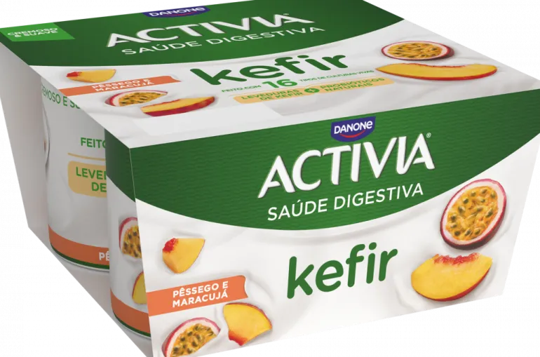 Kefir Sólido Pêssego e Maracujá