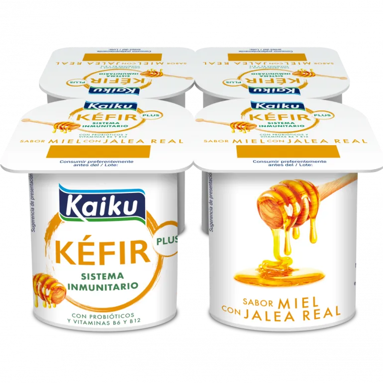 Kéfir com Mel Pack 4