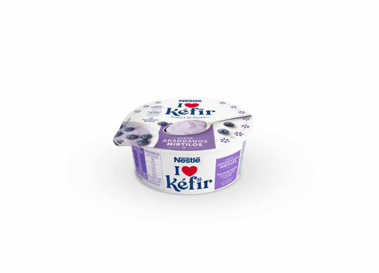 Kéfir com Mirtilo