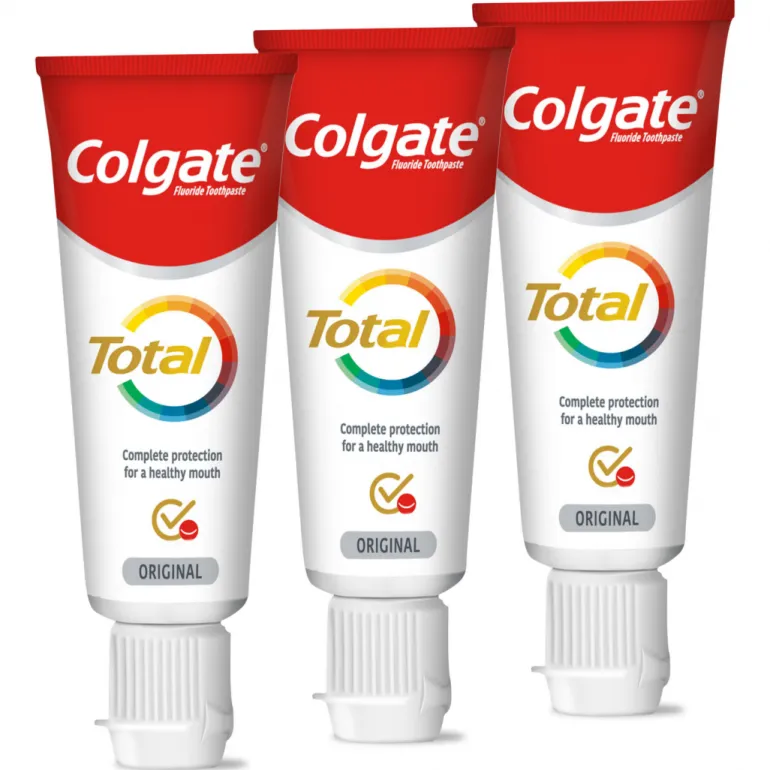 Kit de Viagem Pasta de Dentes Total Original Pack 3