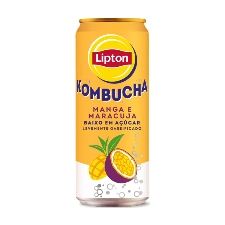 Kombucha de Manga e Maracujá