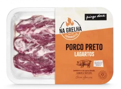 Lagartos de Porco Preto Na Grelha