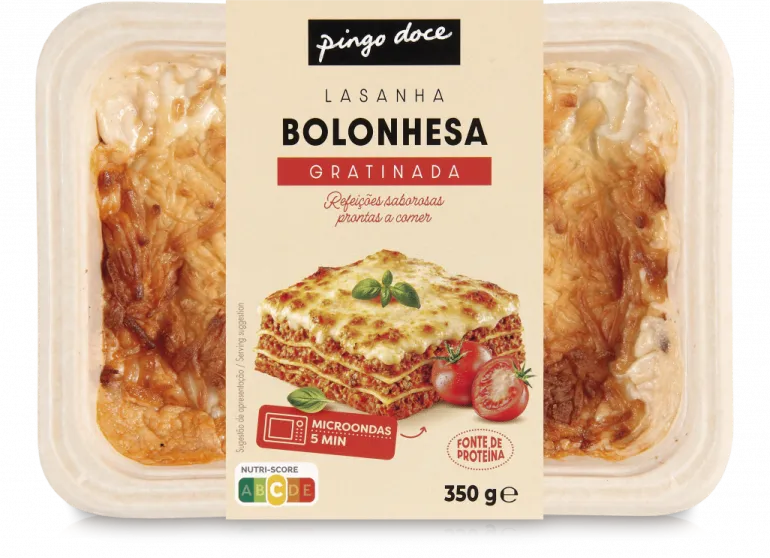 Lasanha Bolonhesa Gratinada