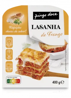 Lasanha de Frango Refrigerada