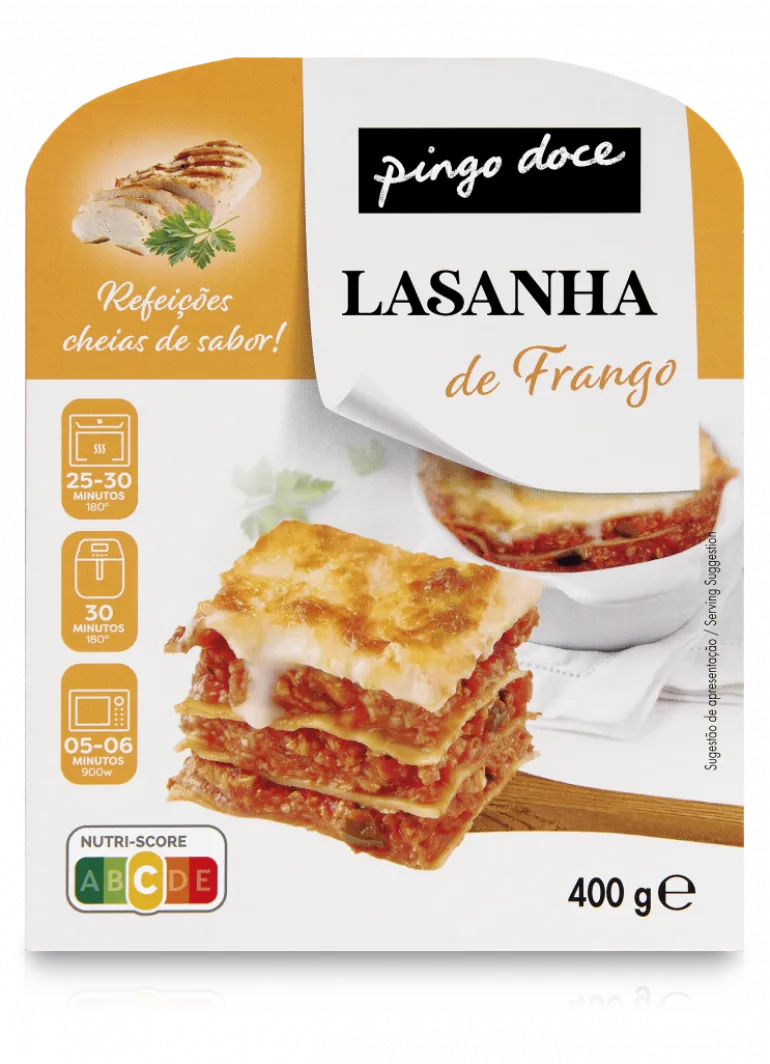 Lasanha de Frango Refrigerada