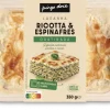 Lasanha de Ricotta e Espinafres Gratinada