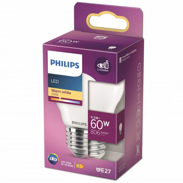 LED Classic 60W E27 WW P45 FR ND RFSRT4