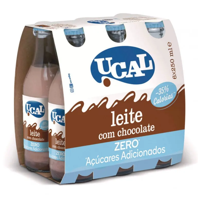Leite Achocolatado sem Açúcar Pack 6