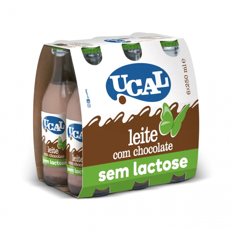 Leite Achocolatado sem Lactose Pack 6