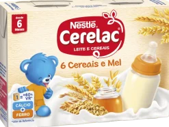 Leite e Cereais 6 Cereais e Mel