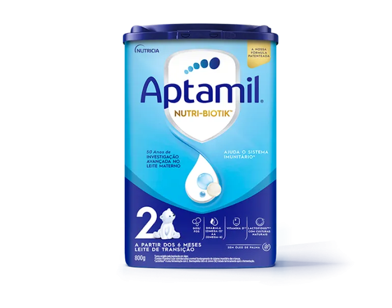 Leite em Pó Aptamil 2 Nutri-Biotik