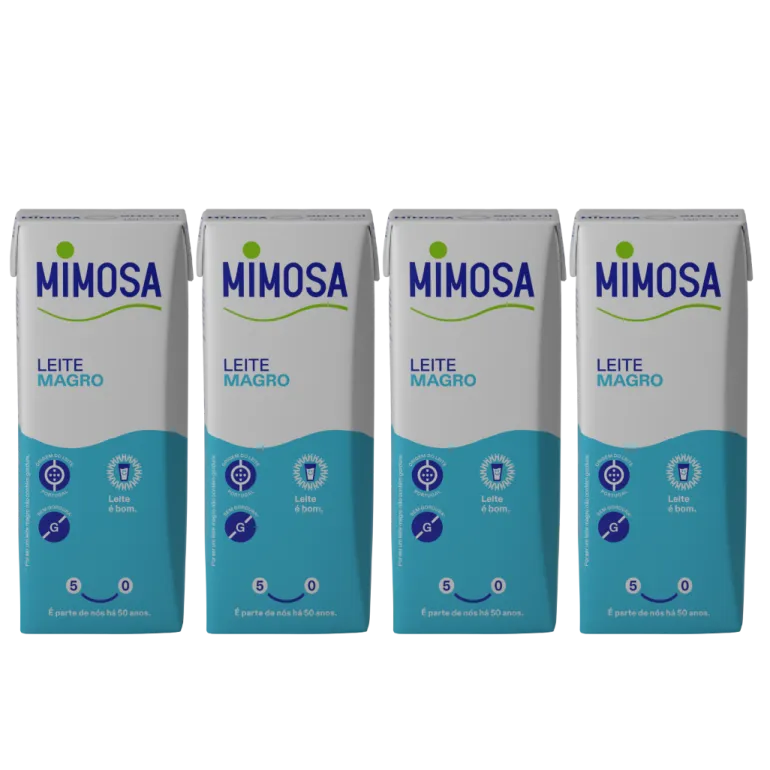 Leite UHT Magro Pack 4