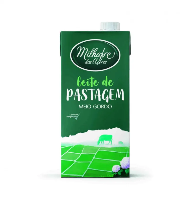 Leite UHT Meio Gordo de Pastagem