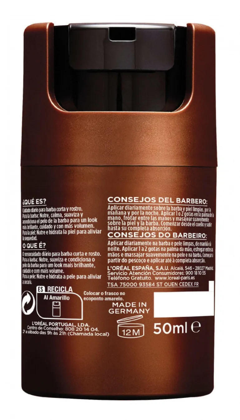 Óleo de Barba Men Expert Barber Club