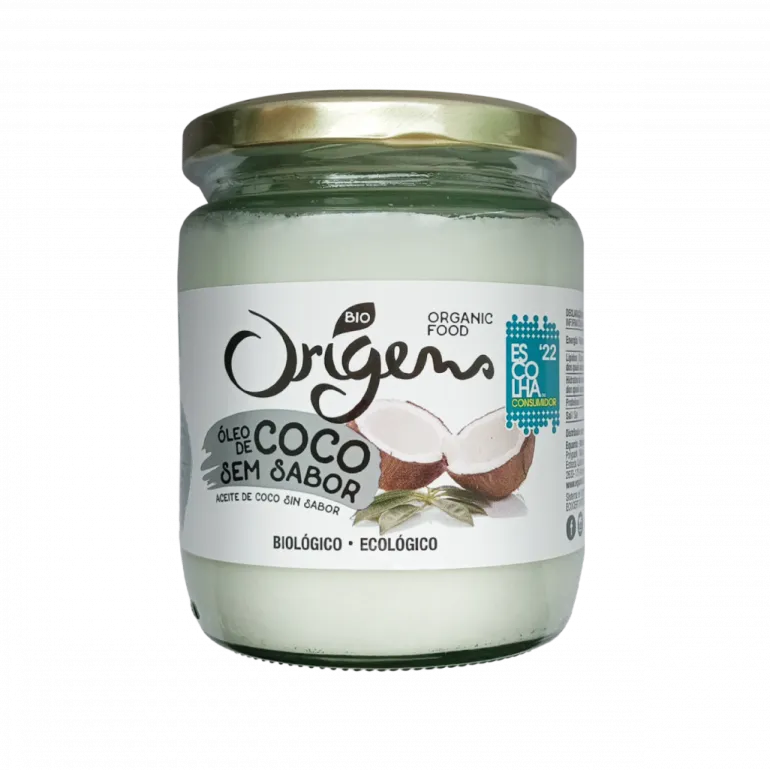 Óleo de Coco sem Sabor Biológico