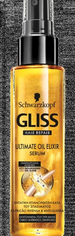 Óleo para Cabelo Gliss Suavidade e Brilho