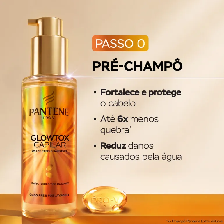 Óleo Pré e Pós Lavagem Glowtox