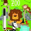 Livro de Colorir - Brinca, Escreve e Apaga - Zoo