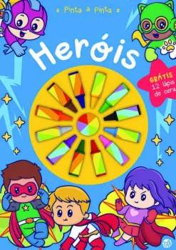 Livro de Colorir - Heróis