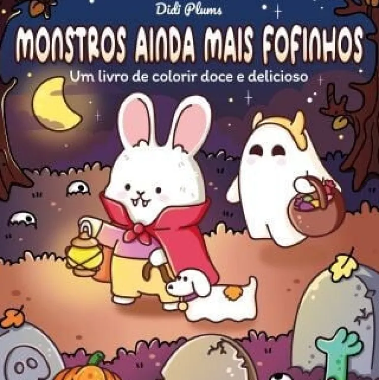 Livro de Colorir - Monstros Ainda mais Fofinhos